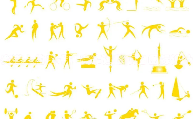 赛道上的艺术：赛事运动项目图标设计